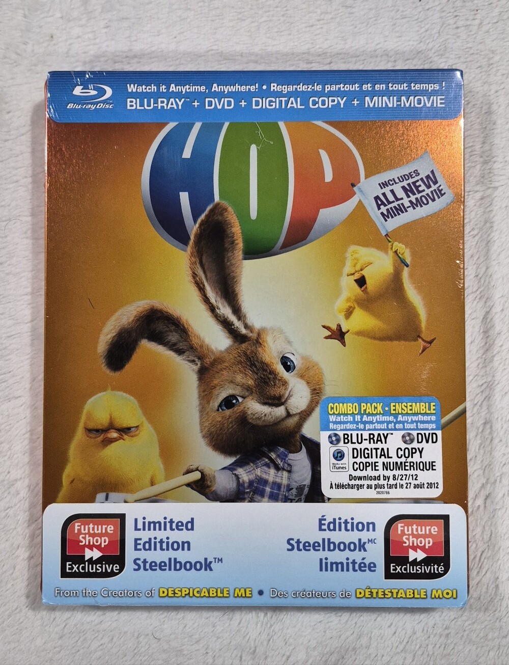HOP Blu-Ray + DVD STEELBOOK Combo PACK New And Sealed Futureshop Exclusive
